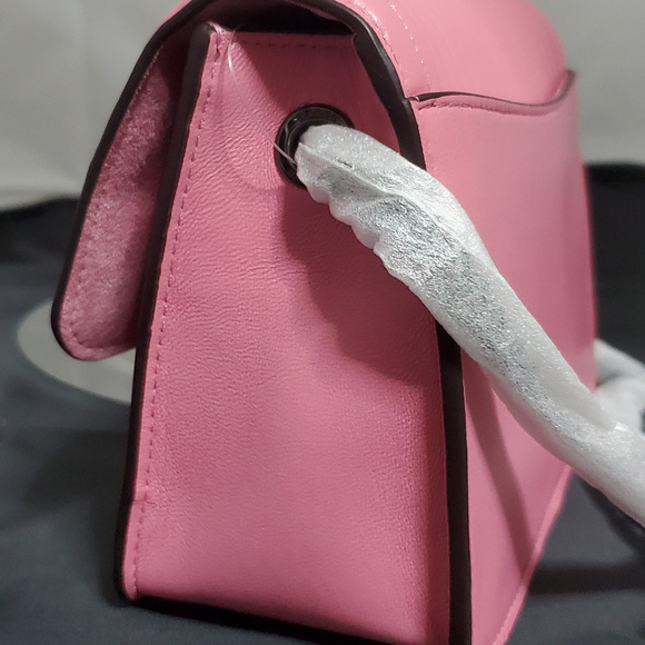 Coach Colorblock Quilted Rivets C Turnlock Bowery - Picture 3 of 8